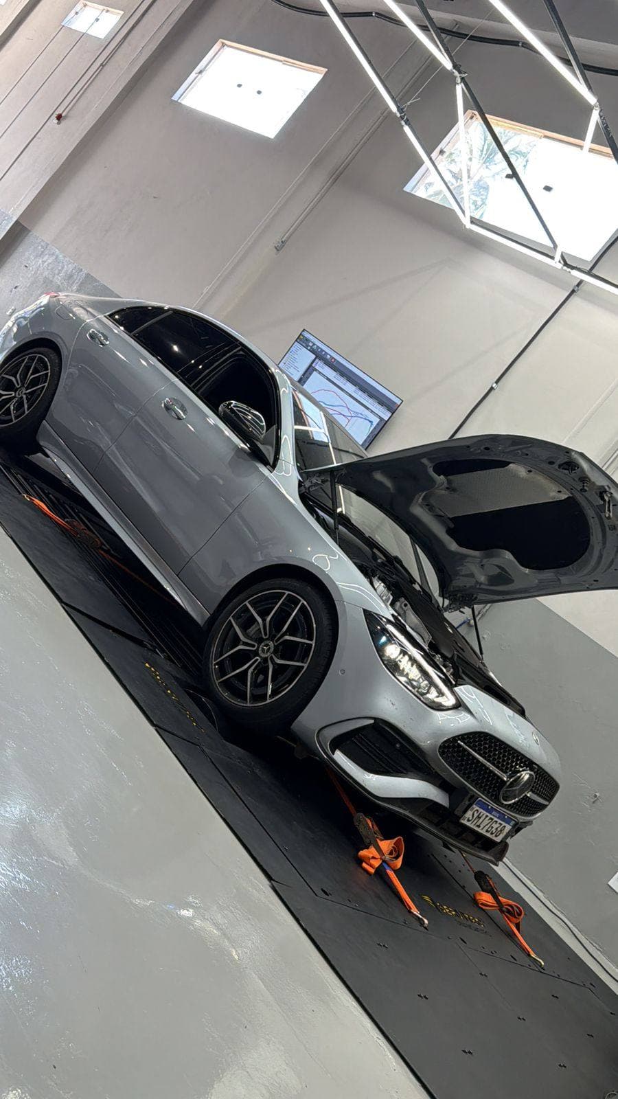 Mercedes no Dyno